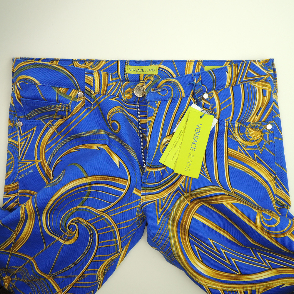 Versace Jeans Bull Gallo Print Slim Fit Rare